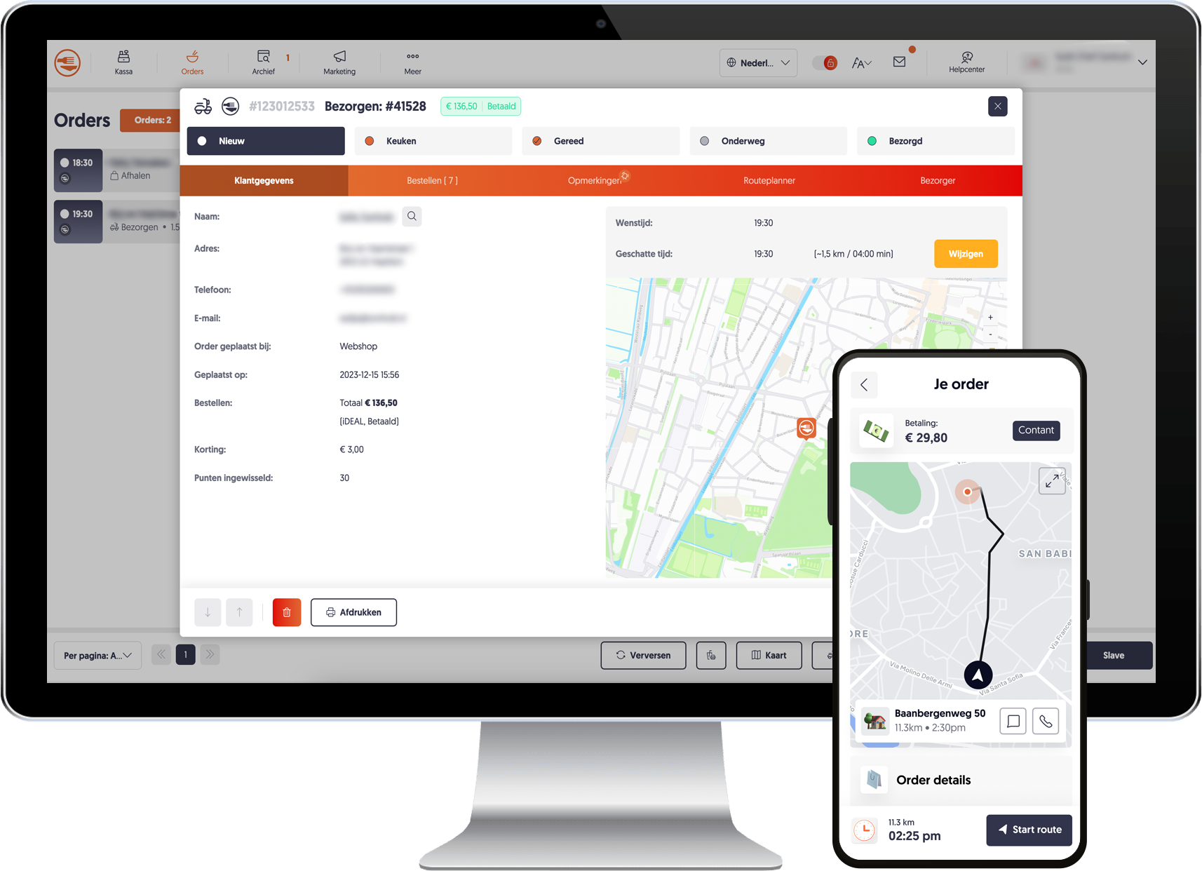 Deliverers App Foodticket