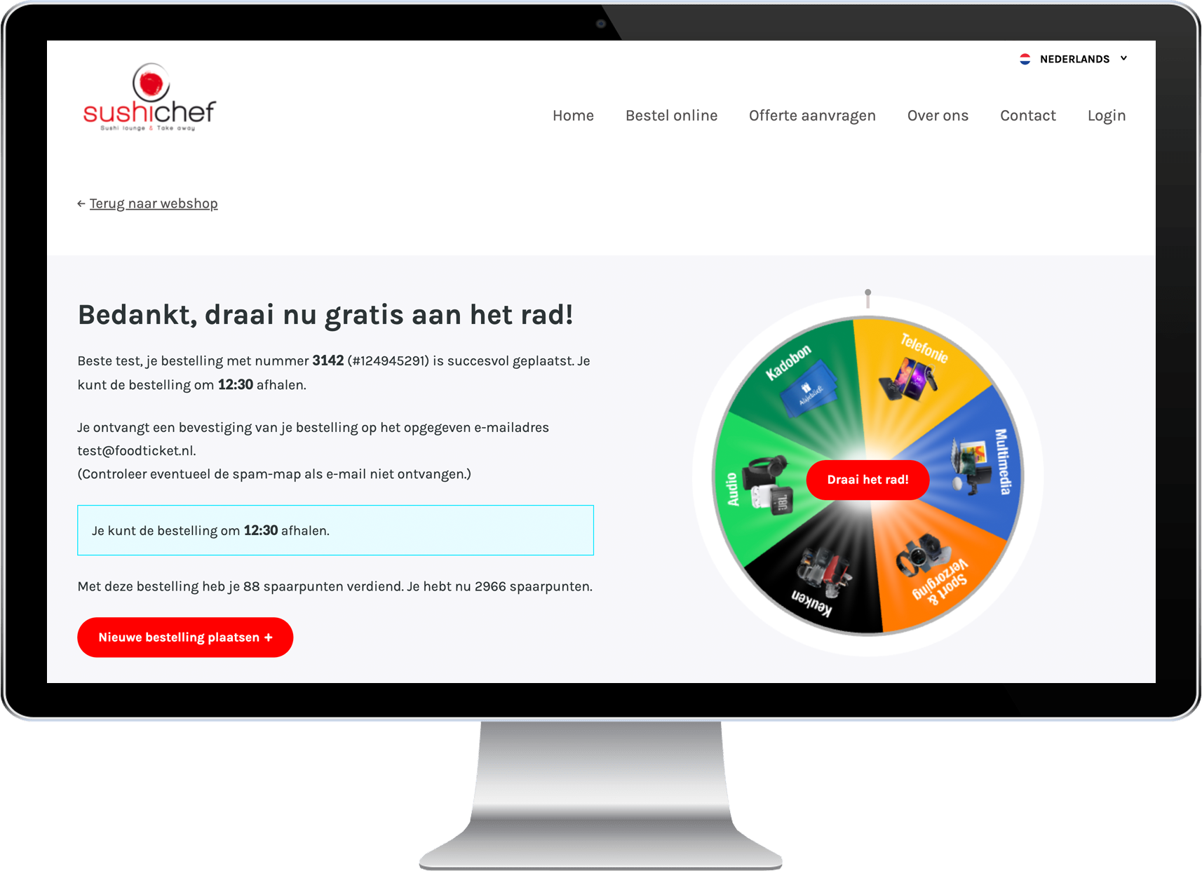 Webshop & App Foodticket