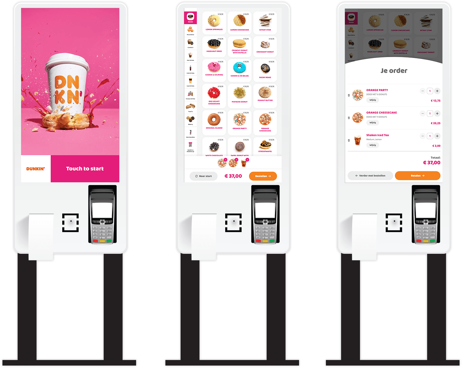 Order kiosks for More sales, less costs